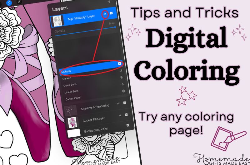 Digital Coloring Tips and Tricks