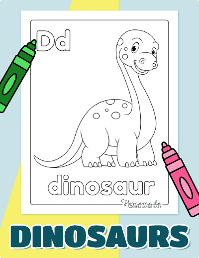 Dinosaur Coloring Pages