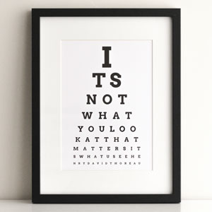eye chart maker