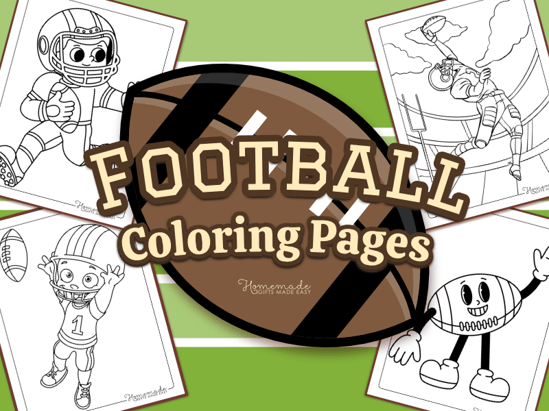 free printable cool nfl football coloring pages for kids and adults