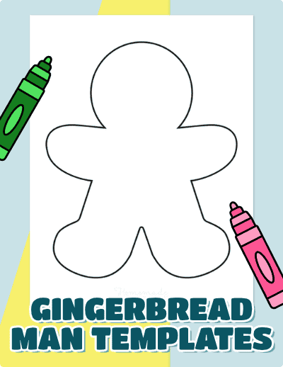Gingerbread Man Template