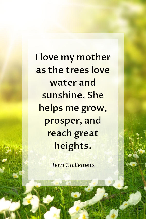 happy Mother's Day images trees love water 600x900