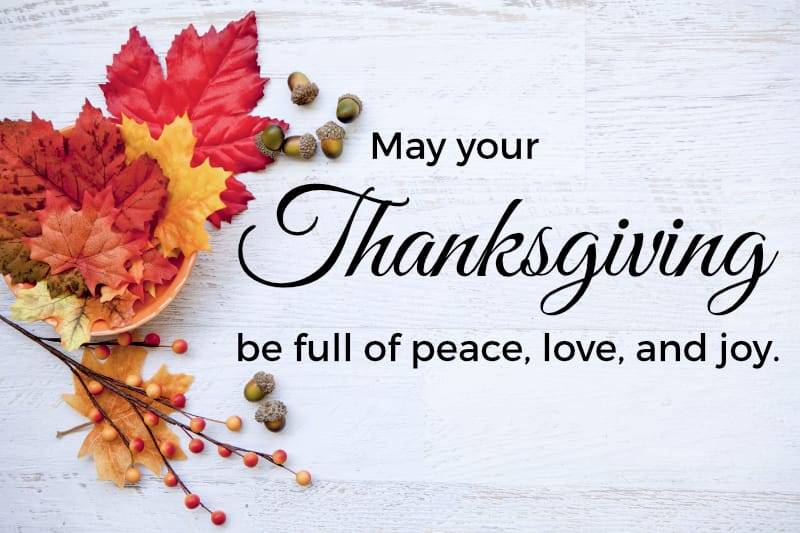 125 Happy Thanksgiving Messages, Wishes & Greetings for 2022 - What to  Write in a Thanksgiving Card
