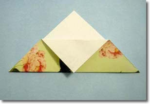 origami homemade advent calendar pattern