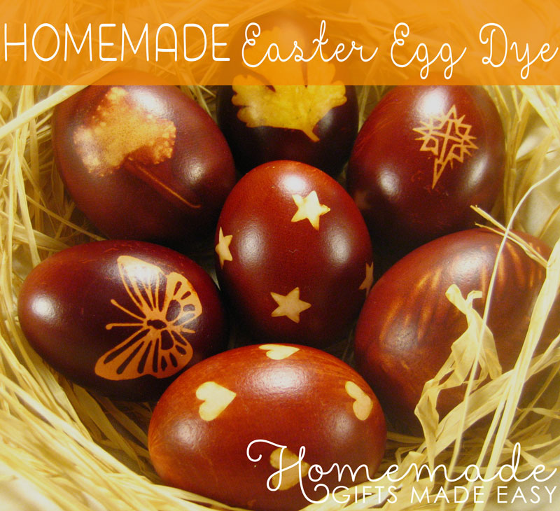 homemade easter gift ideas egg dye