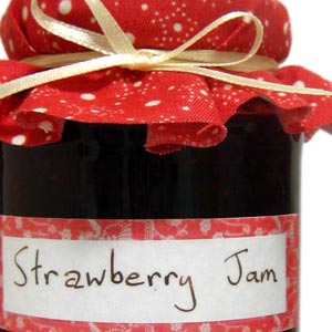 homemade food gifts strawberry jam