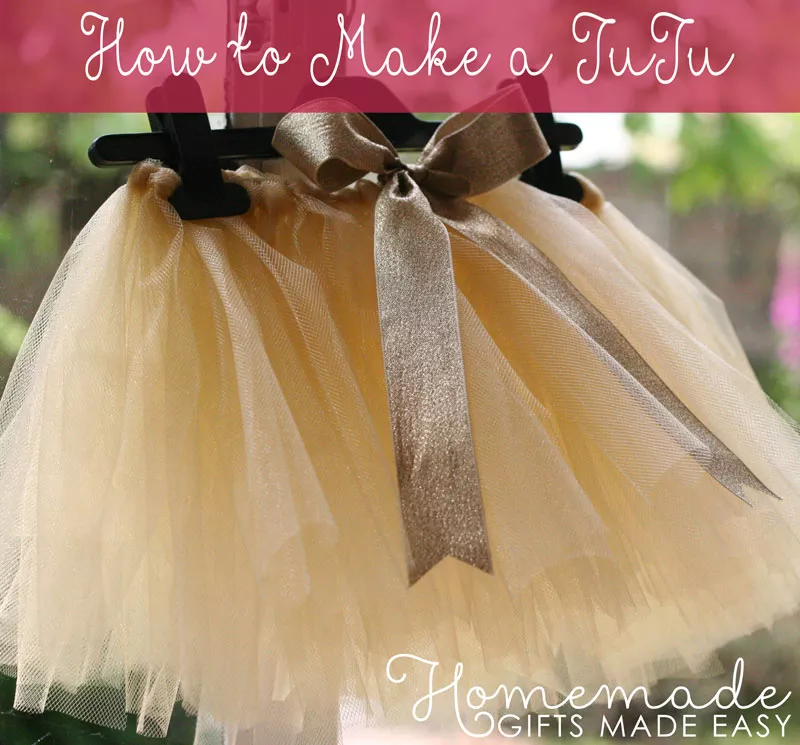 homemade baby gifts tutu