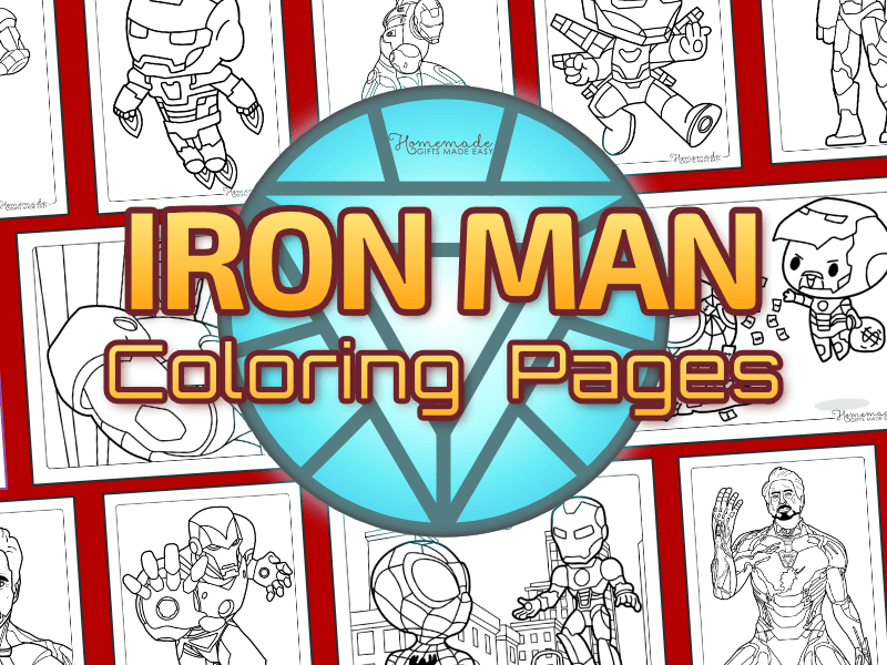 Free Printable Iron Man Coloring Pages