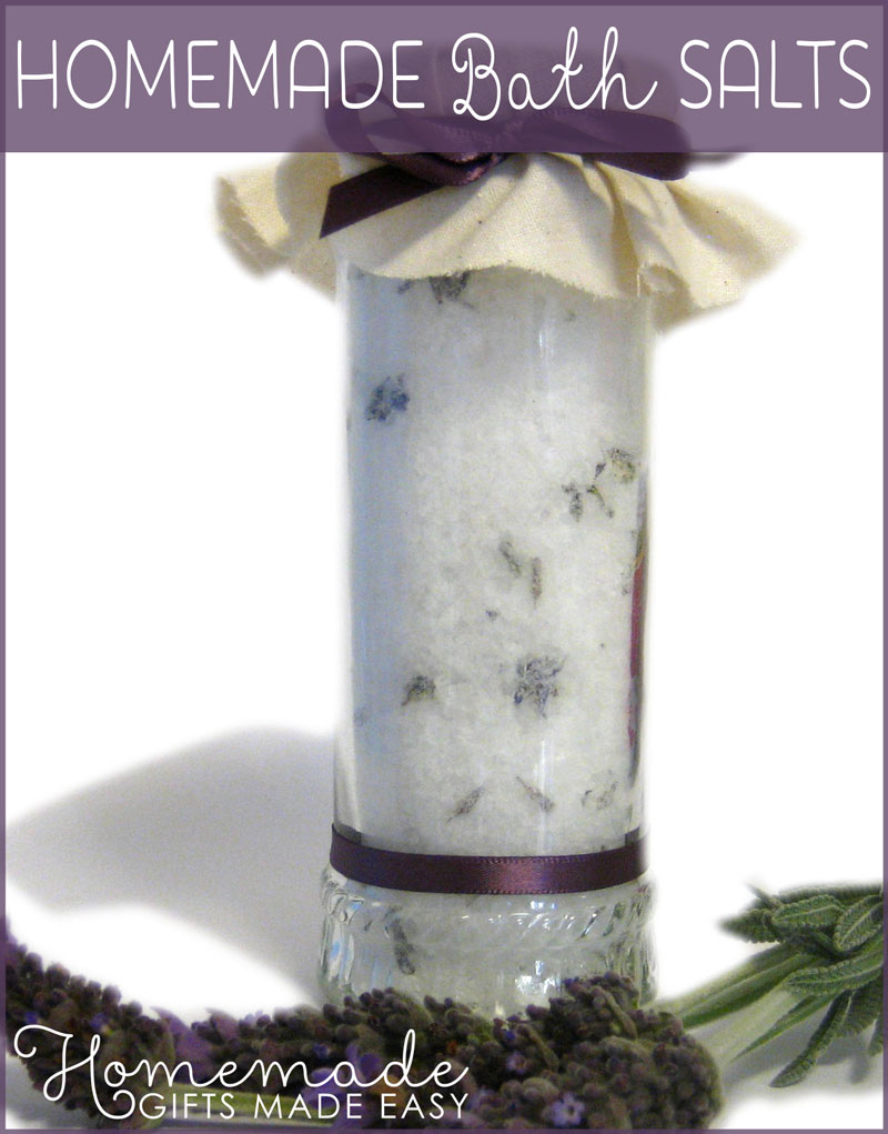 lavender crafts making bath salts