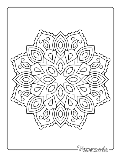 Mandala Coloring Pages 10