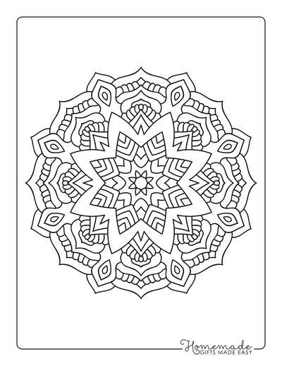Mandala Coloring Pages 13