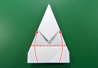 modular money origami star step 6
