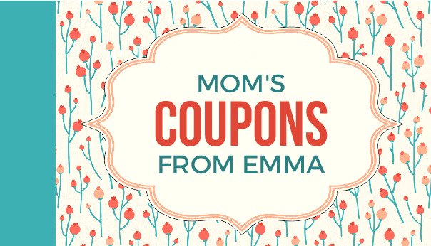 mothers day coupons cover to download and print