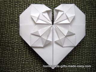 money origami heart