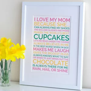 personalized mothers day gift