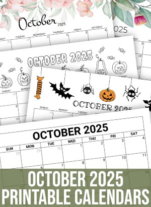 October calendar