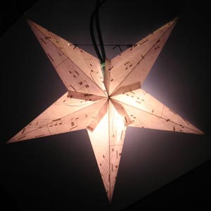 paper star lantern
