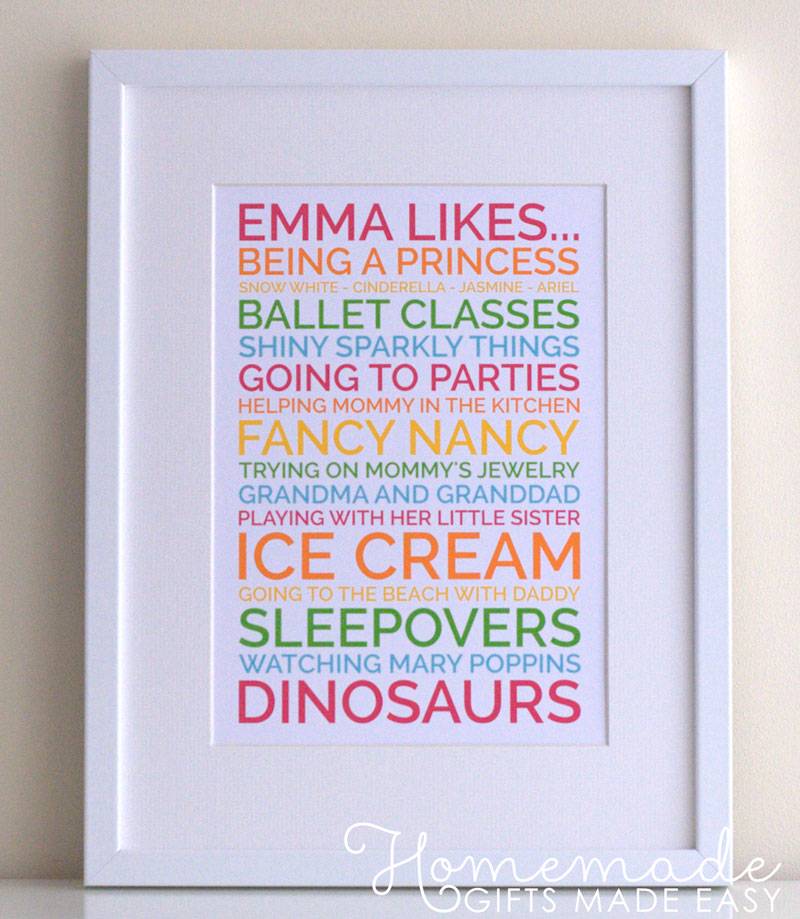 unique personalised baby gifts