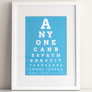 fathers day eye chart