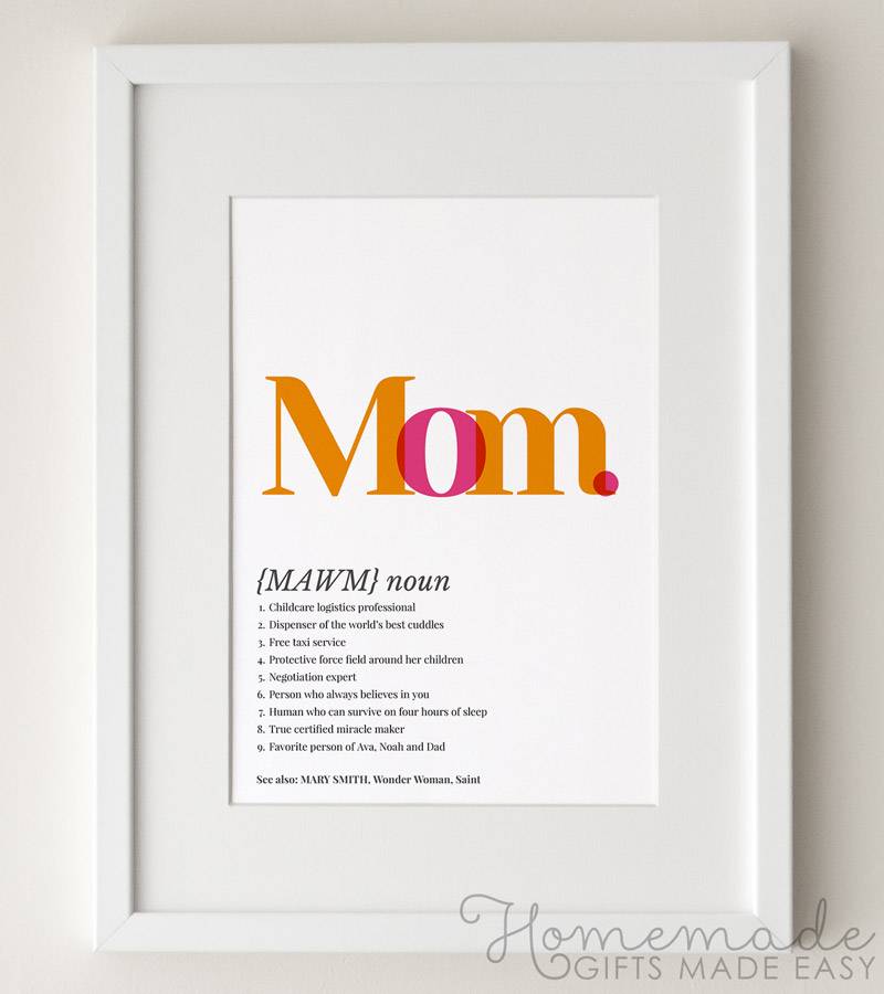 personalised mum and baby gifts