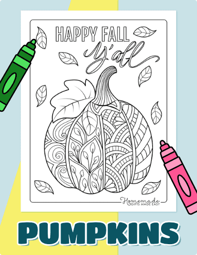 Pumpkin Coloring Pages
