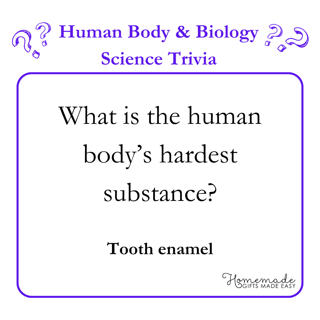 Science Trivia Questions