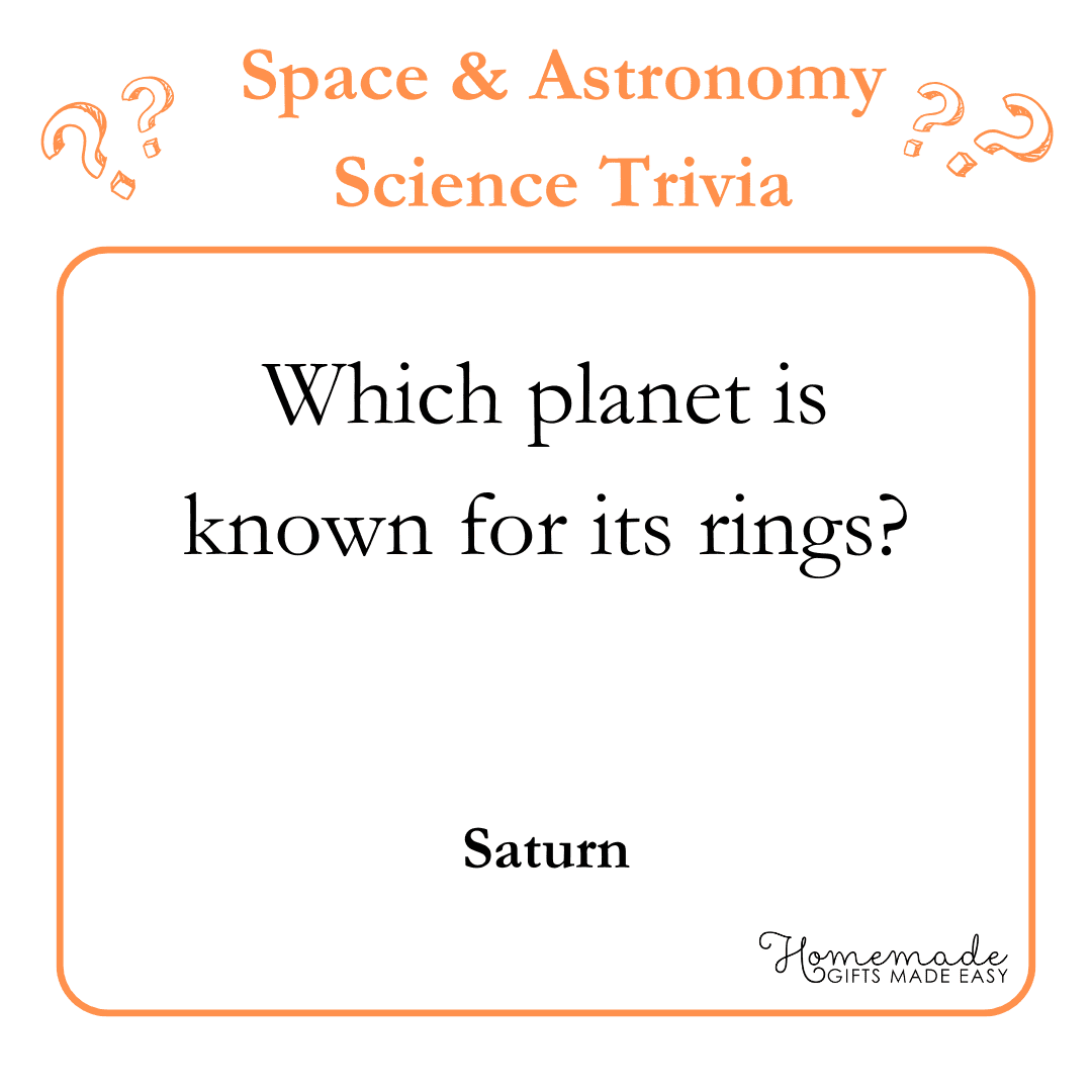 Science Trivia Questions