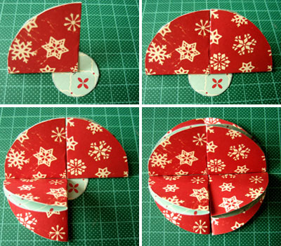 simple homemade christmas ornaments bauble step 4