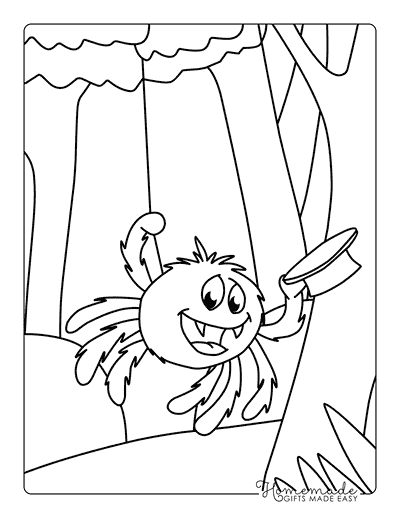 Spider Coloring Pages