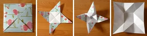 square origami envelope