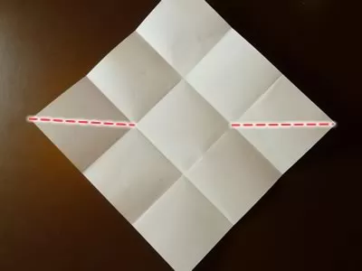 origami envelope fold in half diagonally
