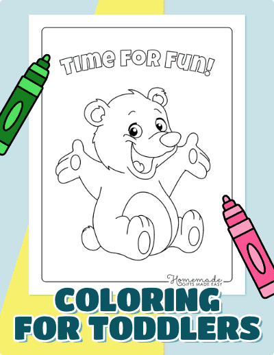 Toddler Coloring Pages