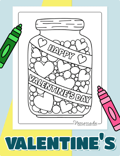 Valentines Day Coloring Pages