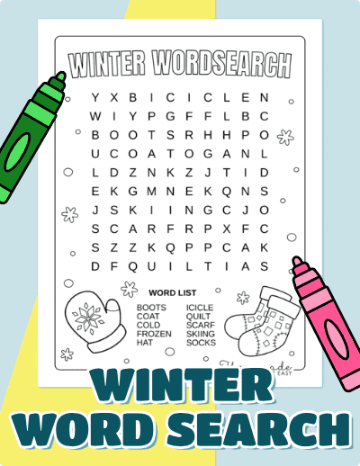 Winter Word Search