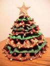 The finished Christmas tree